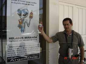 Helado de vino torrontes y cabernet en Cafayate